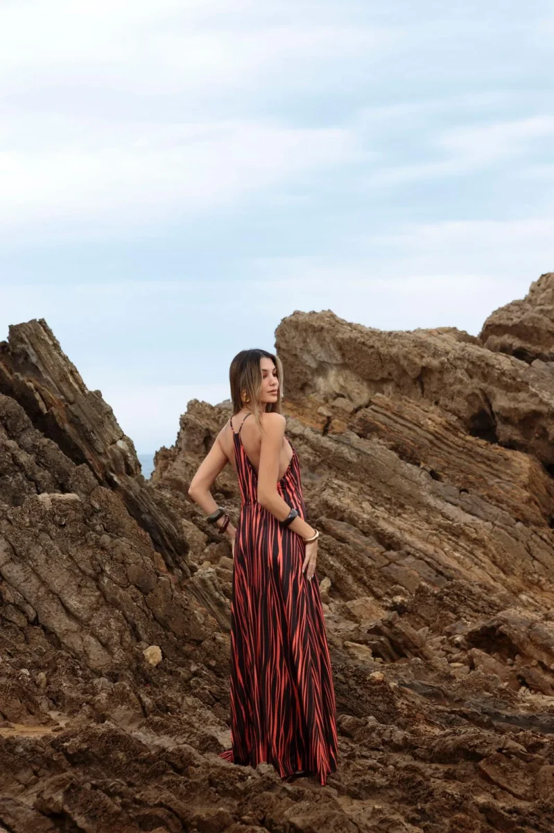 VESTIDO DE ALÇAS ESTAMPADO BLOOM - Image 6
