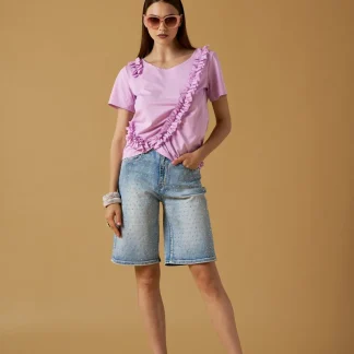 BERMUDAS COM STRASS NO SECRETS