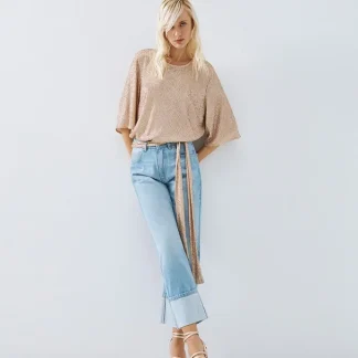 CALÇA STRAIGHT DENIM ACCESS