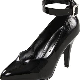 Elle Shoes E-8241-D 4" Heel "D" Width Women's Pumps. W/Ankle Strap.