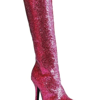 Ellie Shoes 421-Zara 4 Knee-High Glitter Boots in Multiple Colors 5-12 Sizes