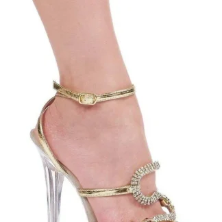 Ellie Shoes 508-Chantel 5" Heel Women's Strap Sandals with Snake Décor - Luxury & Style