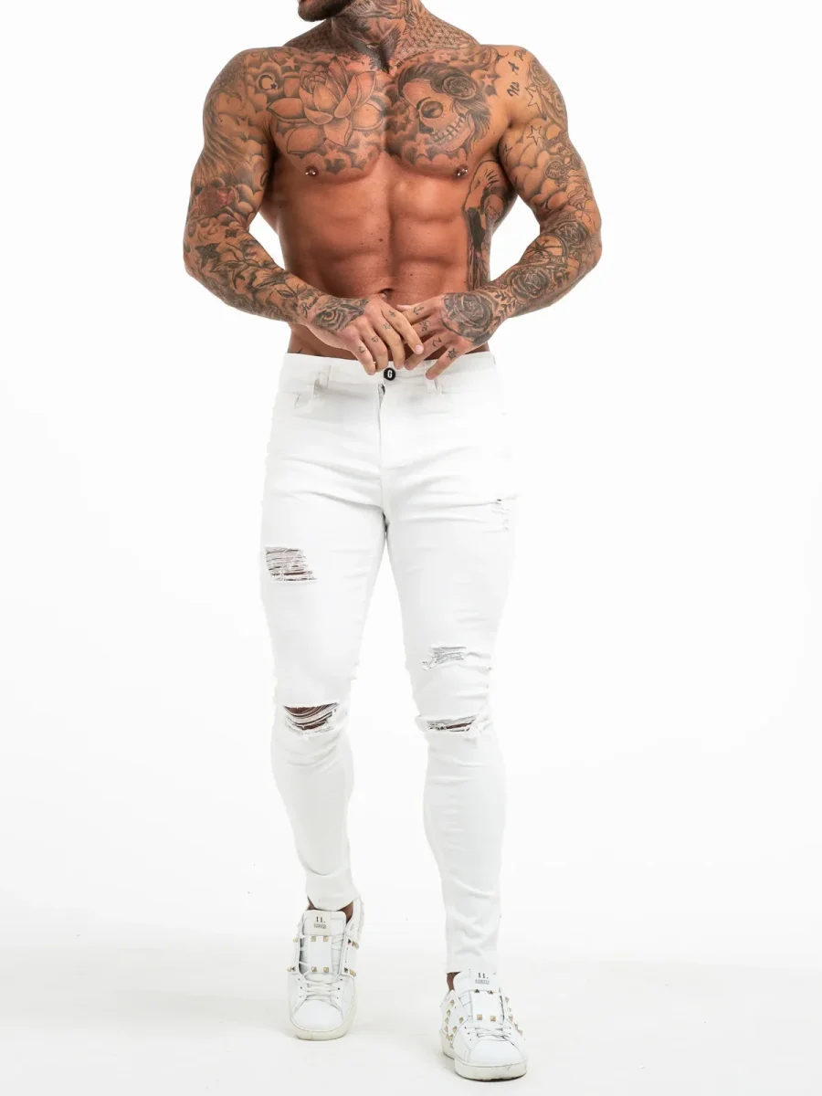 RIPPER JEANS - WHITE - Image 5