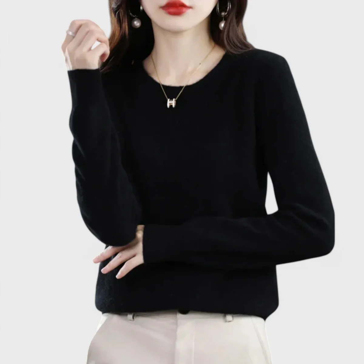 Lina - Camisola de caxemira pura - Image 3
