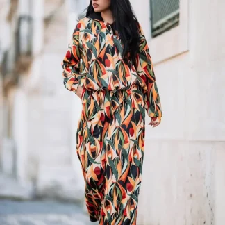 CONJUNTO SWEATSHIRT E CALÇAS MANUELA MOREIRA