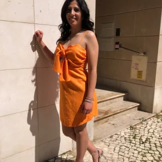 VESTIDO CURTO LUREX OPEN