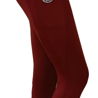 (A) A RIGOLETO BARBARA LEGGINGS GRIP DE CRIANÇA PARA EQUITAÇÃO