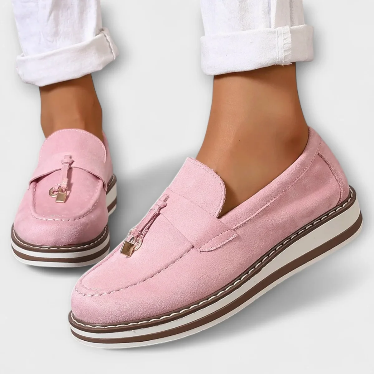 Ines - Mocassins casuais com biqueira redonda - Image 3